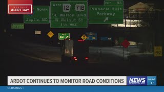 ARDOT crews continue to monitor road conditions Profile