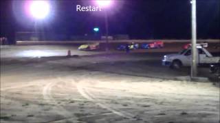 Legendary Hilltop Speedway - Steel Block Late Model Feature - 4/12/13