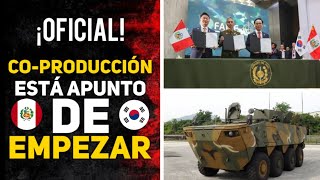 ¡Firma Oficial! Perú y Corea del Sur FABRICARÁN Vehículos Blindados 8x8