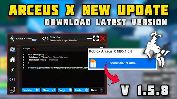 [NEW] ARCEUS X NEO EXECUTOR NEW LASTEST VERSION 1.5.8 RELEASED | NO LAG | EXECUTOR MOBILE/PC ROBLOX