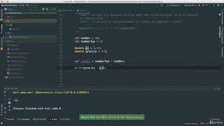 18  Dart Operators Arithmetic  Flutter & Dart   The Complete Flutter App Development Course UDEMY