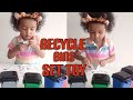 Recycle Bins Set Toy