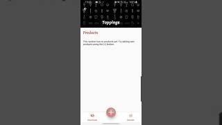Mucho Menu - Create Toppings