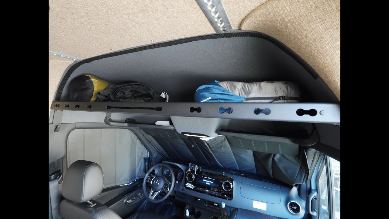 White Top Adventures L Track Headliner Shelf