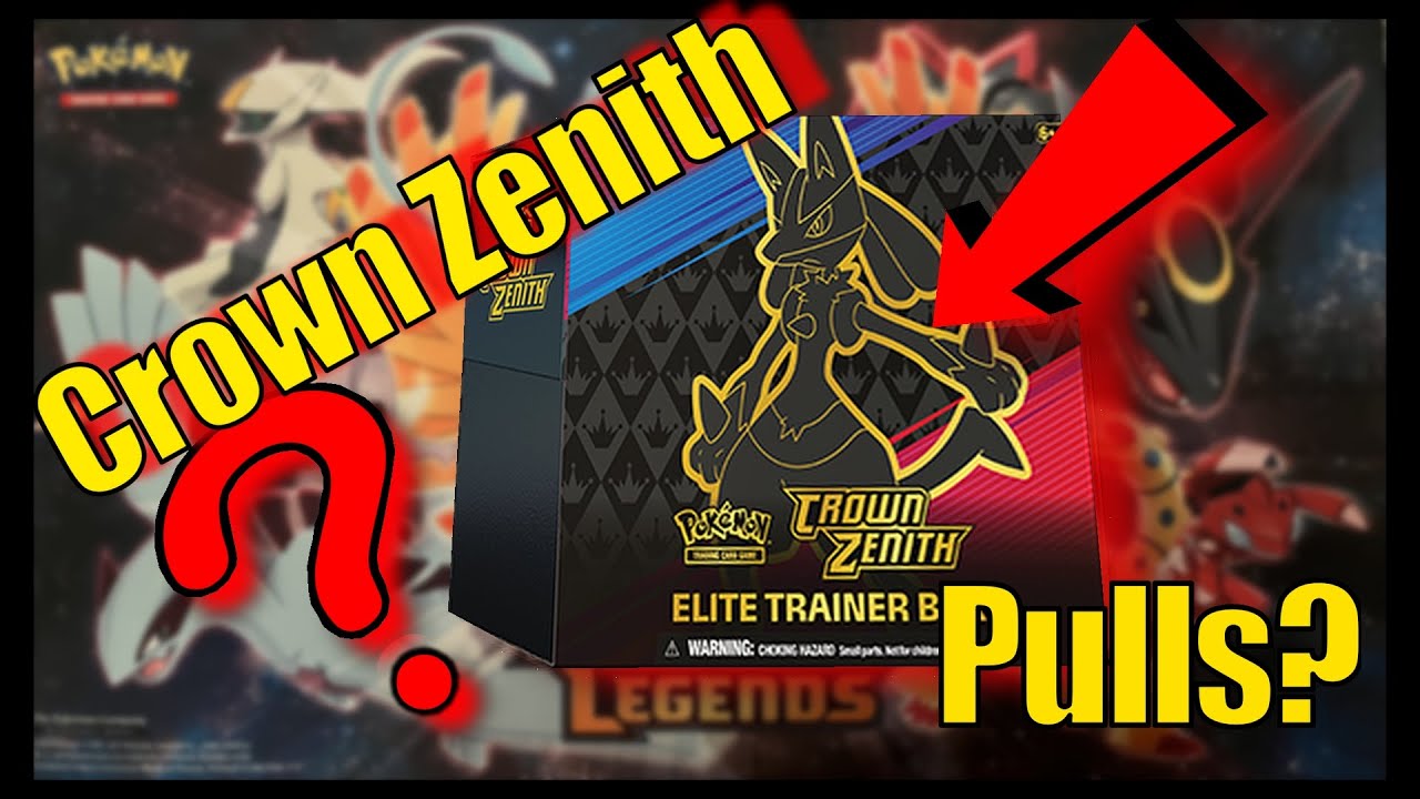 Pokemon Crown Zenith ETB Opening! Is it worth It to open?