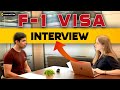 F1 visa interview  training with us visa officer red flags