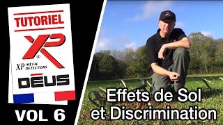 Détecteur de métaux XP DEUS : Effets de Sol et Discrimination (6/10) [FR]
