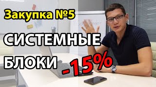 Госзакупки. Тендеры. Бизнес. Закупка №5 Системные блоки. 44 ФЗ