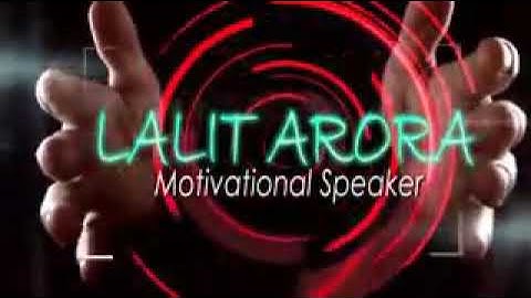 Defrence Between JOB/Network Marketing Motivation Vedio by Lalit Arora,Motivational speaker