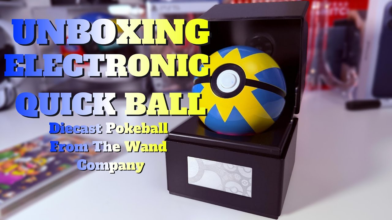 This Electronic Quick Ball Replica Feels ALIVE ! | Pokémon