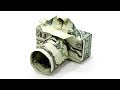 Dollar Camera Origami tutorial (Won Park) 折り紙  カメラ $1 money billete