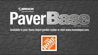 Brock PaverBase Easy Installation  Home Depot