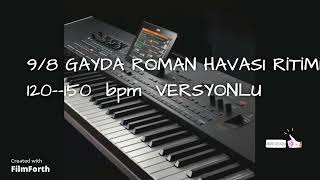 GAYDA AĞIR ROMAN HAVASI RİTİMİ  120-150 bpm Resimi