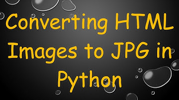 Converting HTML Images to JPG in Python