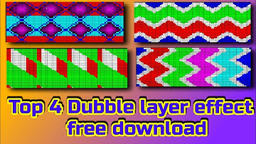 Top 4 dubble layer effect free download,pixel led effect free download