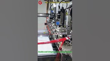 Double-end Crimping and Inserting Machine#wireharnessmachine#crimpingmachine#Shell Inserting Machine