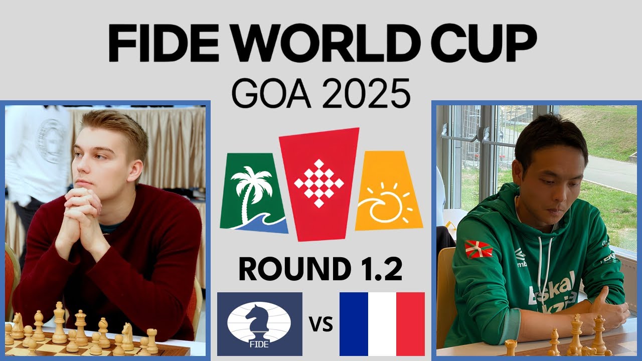 Vladislav Kovalev vs Paul Velten | FIDE World Cup 2025 | Round 1.2