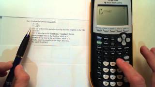 Calculus I Evaluating the Definite Integrals Ex.1