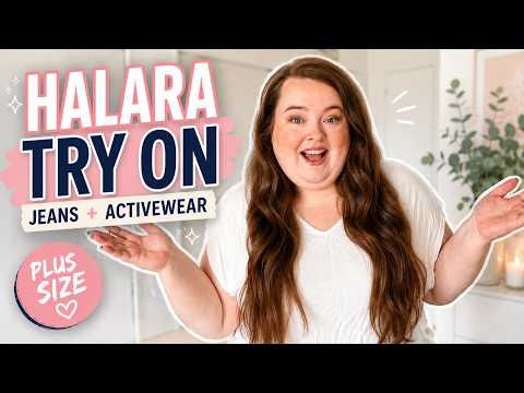 HALARA PLUS SIZE TRY ON HAUL | Are the Viral Jeans Actually Worth It?!