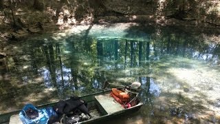 A beautiful cave on the Chipola River