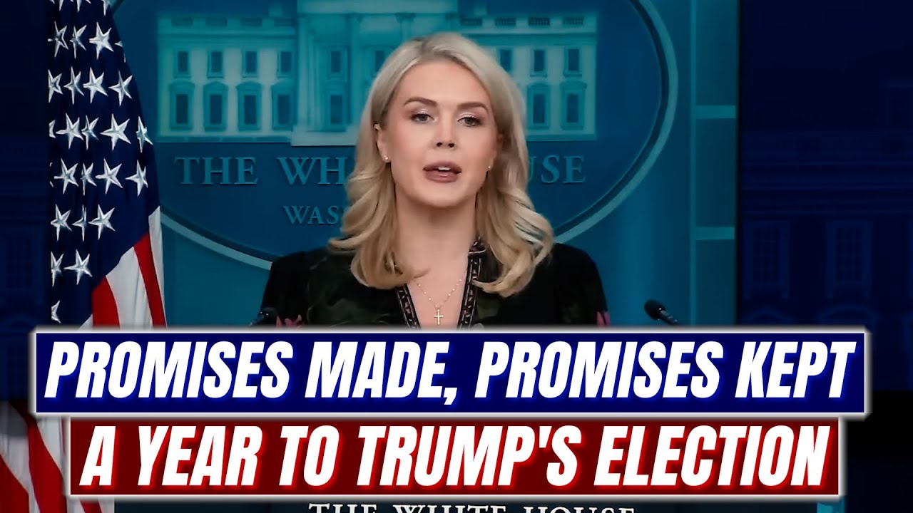 Karoline HIGHLIGHTS Historic achievements as Trump Completes One Year of Presidency