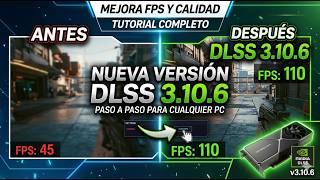 DLSS 310.6: El Método INFALIBLE para Instalarlo y Ganar FPS (Guía 2026)
