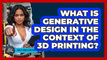 What Is Generative Design In The Context Of 3D Printing? - How It Comes Together