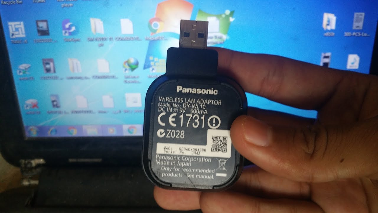 panasonic wireless lan adapter dy-wl10 driver download