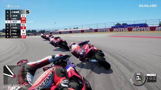 MotoGP 26 - Luca Marini - Production Bikes - Austin Circuit - Gameplay
