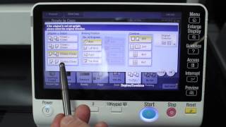 Konica Minolta Tutorial: How to Copy