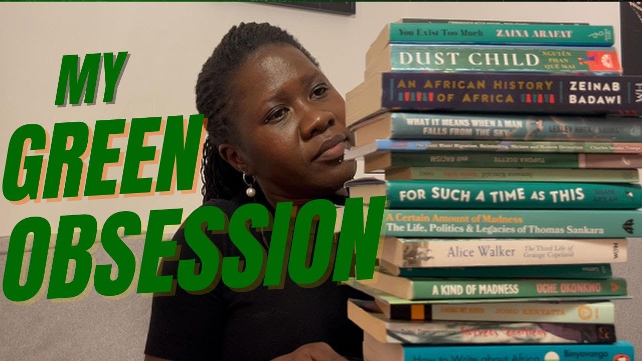 My Entire Green Book Collection! 💚 (Bookshelf Tour)