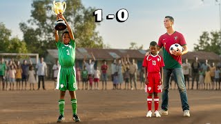 Ronaldo’s Vacation to Africa Turned Into an Epic Football Tournament ⚽🔥