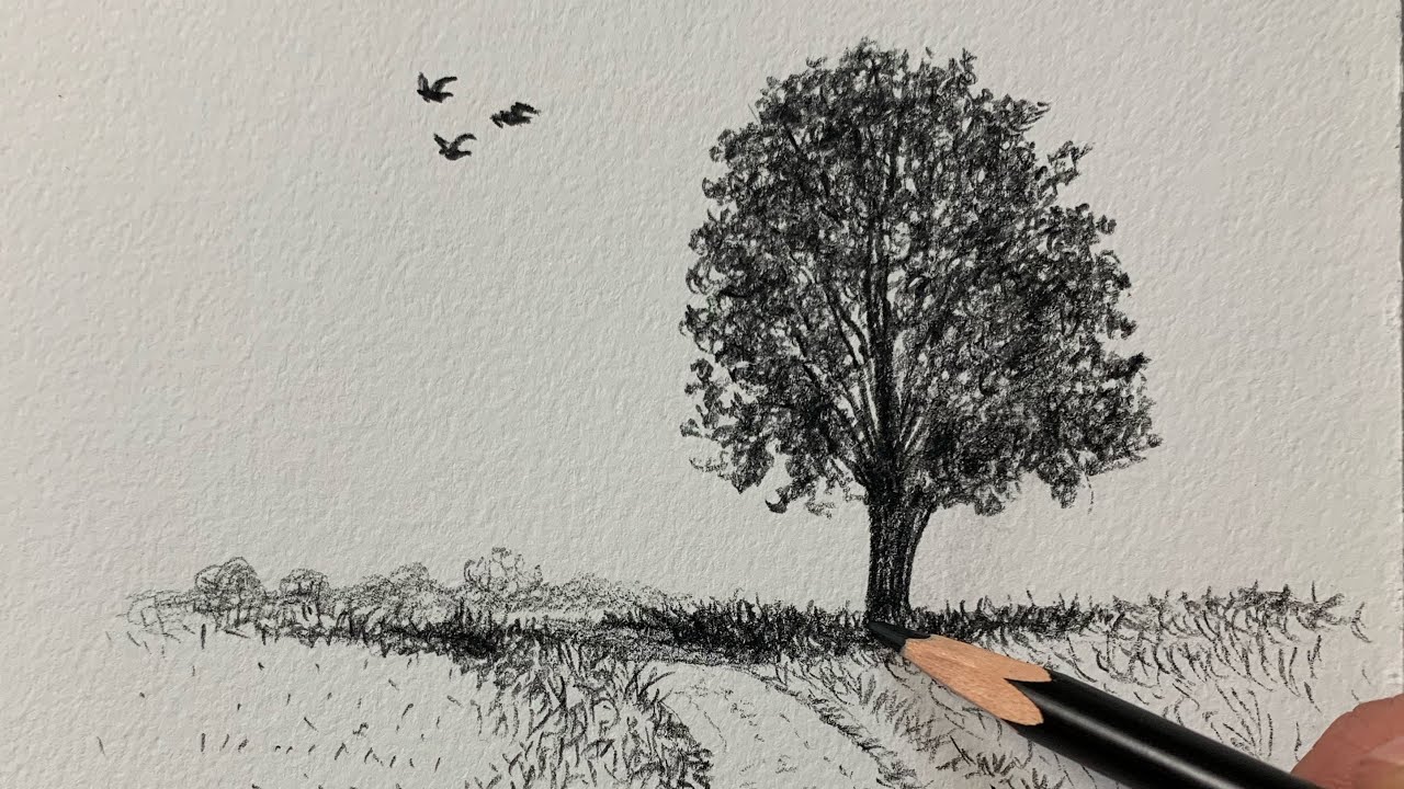 Desenho de Paisagem Fácil