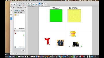 Creating sorting activities with Smart Notebook and Boardmaker Online