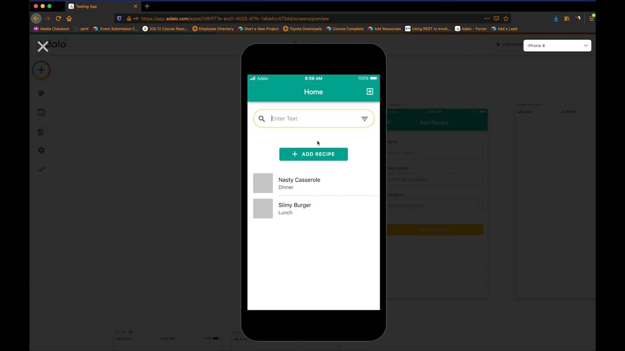 Creating Custom Searches and Search Bars in Adalo