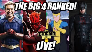 The Boys, Marvels Daredevil, Star Wars Maul, Invincible Discussion - The Big 4 RANKED