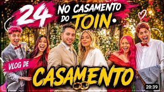 FOMOS NO CASAMENTO DO TOIN! 😱 O QUE ACONTECEU CHOCOU TODO MUNDO!🩷 #emillyvickof 