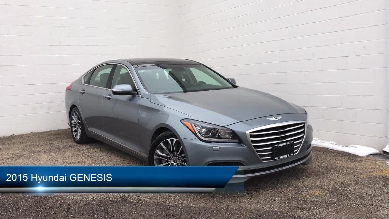 2015 Hyundai GENESIS 4dr Sdn V6 3.8L AWD Morton Peoria Bloomington ...