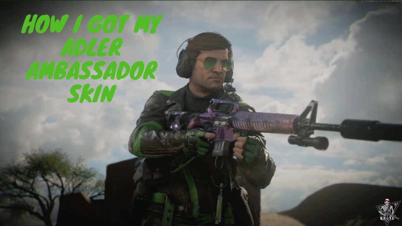 How I got my ADLER G-FUEL Skin