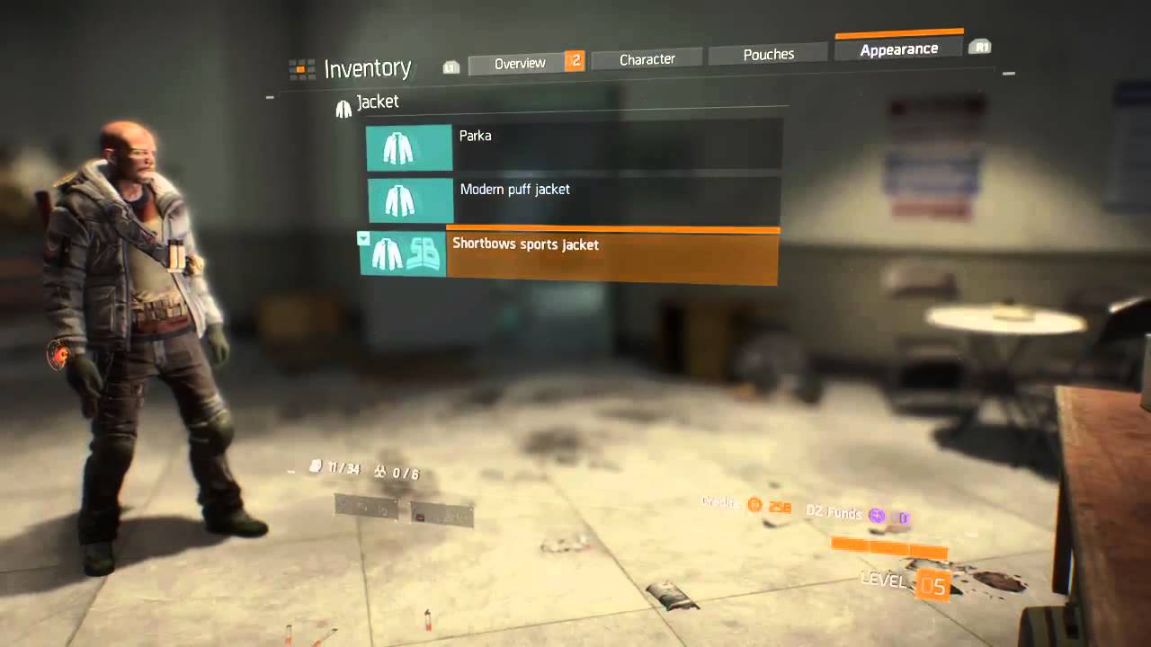 Hazmat Suit/Gear set: The Division