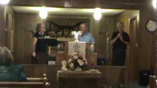 Video thumbnail of "The Carter Family Singing I'm Redeemed March 16 2013 Robbins NC One Person Saved"