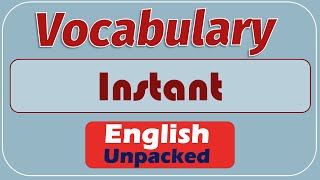 Instant