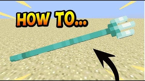 How To Make A Lightning Trident In Minecraft - How To #1