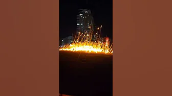 #fire  #winterlights #ytshorts #london #canarywharf #watch #trendingshorts thumbnail