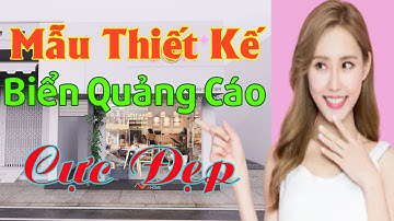 Độc Đáo Với Biển Quảng Cáo Tiệm Bánh Cực Ngọt Ngào Dễ Thương | Nội Thất inHome