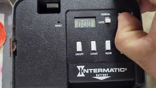 Intermatic timer programming