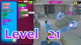 Rabbids Coding - Level 21 Tutorial | Walk-through  疯狂兔子学编程 第21关 教程|秘籍|攻略 | Guide