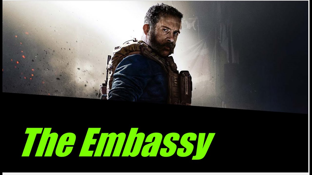 Call of Duty Modern Warfare | Campaign Walkthrough | The Embassy | No Commentary