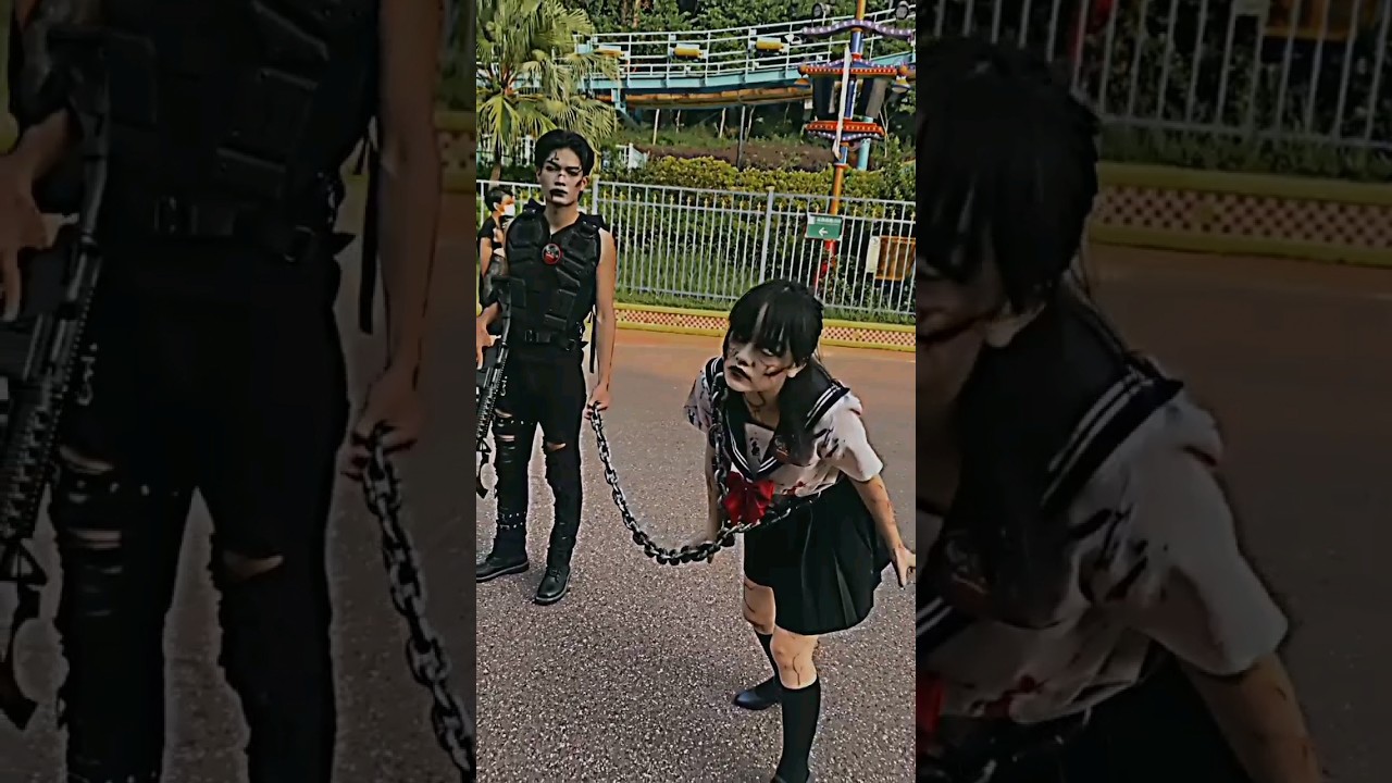 Zombies girl were captured #shorts