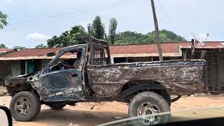 And Top Gear think they put their Hilux to the test… 😂🔥#AfricaRoadTrip
